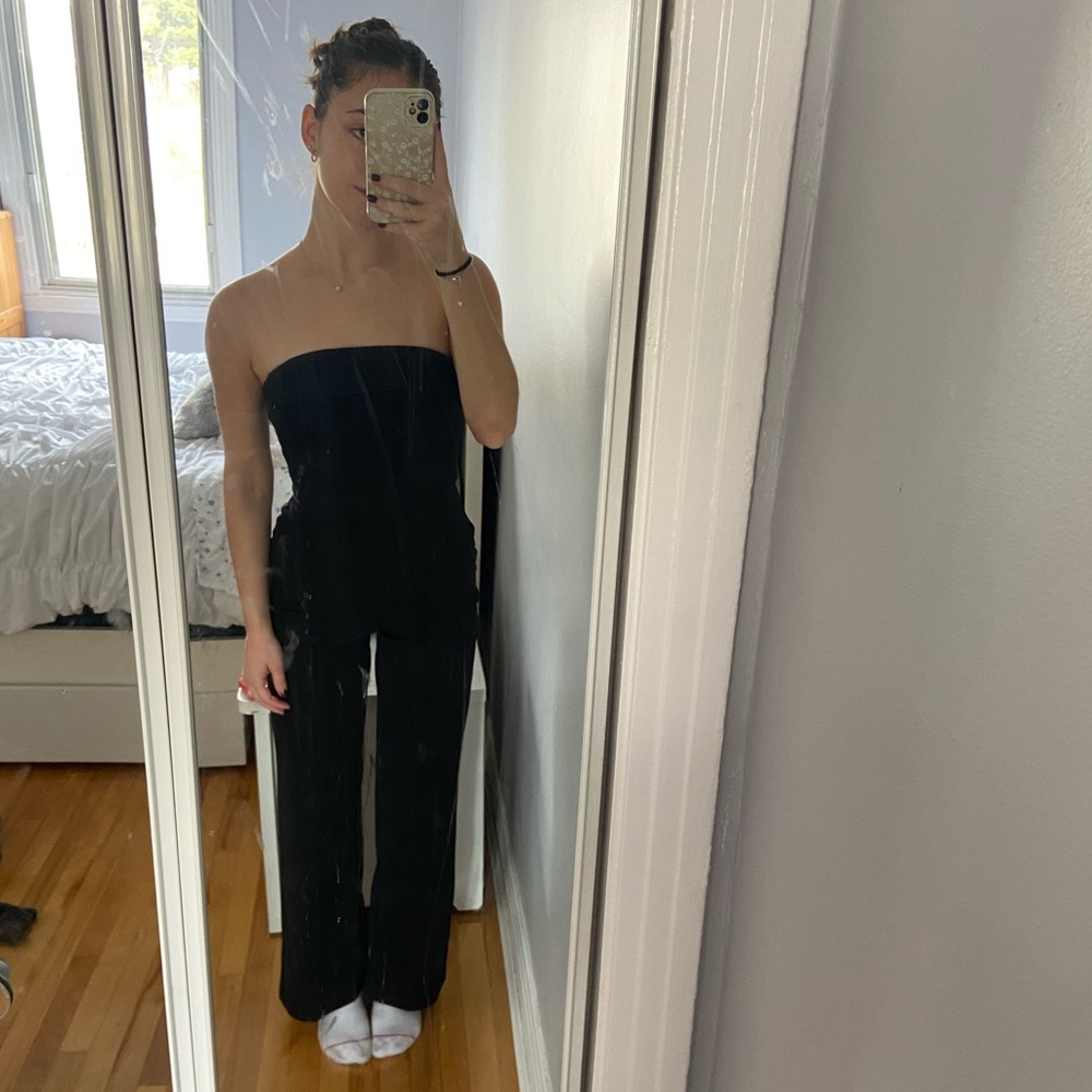Black jumpsuit